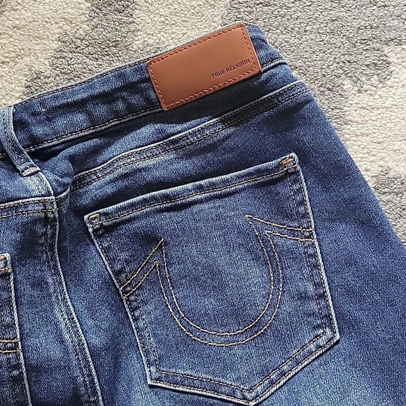 NWOT True Religion Halle High Rise Super Skinny Jeans, Size 32 - Picture 4 of 5